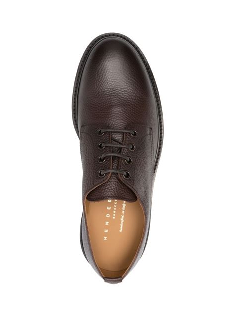 Derby John in nero Henderson Baracco - uomo HENDERSON BARACCO | JOHNP1MRRN